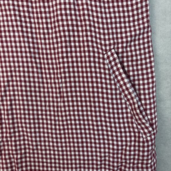 Madewell Filmscore Gingham Dress Women's M Red White Checkered Pockets Mini‎ - Picture 5 of 10